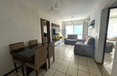 Apartamento quadra mar mobiliado à venda no ed. dona matilde