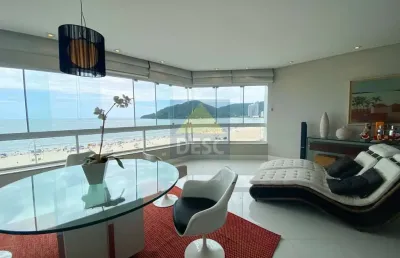 Apartamento mobiliado frente mar à venda no ed. seas tower em balneário camboriú