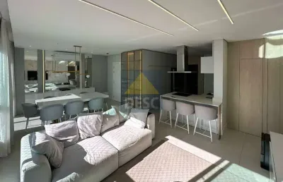 Apartamento mobiliado com 4 dormitórios à venda no solar di capri residence em balneário camboriú
