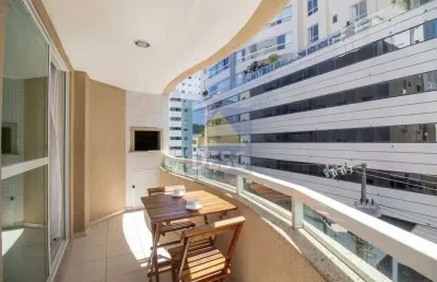 Apartamento mobiliado com 3 dormitórios no ed. quatro ilhas em balneário camboriú