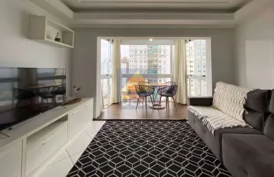 Apartamento mobiliado com 3 dormitórios para locação no ed. imperatriz em balneário camboriú