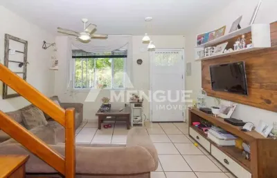 Casa em condomínio fechado com 3 quartos à venda na rua engenheiro frederico dahne, 255, sarandi, porto alegre por r$ 385.000