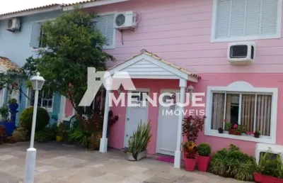Casa em condomínio fechado com 2 quartos à venda na rua engenheiro frederico dahne, 255, sarandi, porto alegre por r$ 390.000