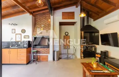 Cobertura com 1 quarto à venda na rua marquês do pombal, 284, moinhos de vento, porto alegre por r$ 850.000