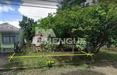 Terreno à venda na rua bartolomeu dias, 730, jardim itu sabará, porto alegre por r$ 318.000