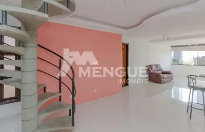 Cobertura com 3 quartos à venda na avenida nestor valdman, 113, jardim itu sabará, porto alegre por r$ 1.049.000