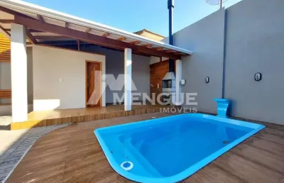 Casa com 2 quartos à venda na rua leopoldo bettiol, 26, jardim itu sabará, porto alegre por r$ 763.000
