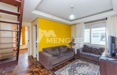 Cobertura com 2 quartos à venda na rua doutor derly monteiro, 317, jardim itu sabará, porto alegre por r$ 450.000