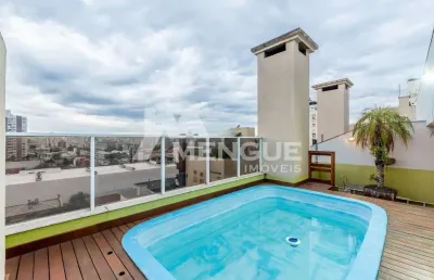 Cobertura com 4 quartos à venda na avenida ganzo, 677, menino deus, porto alegre por r$ 1.950.000