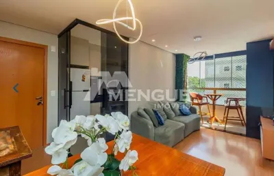 Apartamento com 2 quartos à venda na rua irmão norberto francisco rauch, 575, jardim carvalho, porto alegre por r$ 400.000