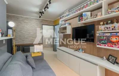 Apartamento com 2 quartos à venda na rua doutor derly monteiro, 35, jardim itu sabará, porto alegre por r$ 420.000