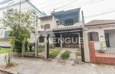 Casa com 4 quartos para alugar na avenida carneiro da fontoura, 326, jardim são pedro, porto alegre por r$ 6.000