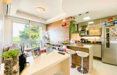 Apartamento com 2 quartos à venda na rua tenente ary tarrago, 3095, jardim itu sabará, porto alegre por r$ 295.000