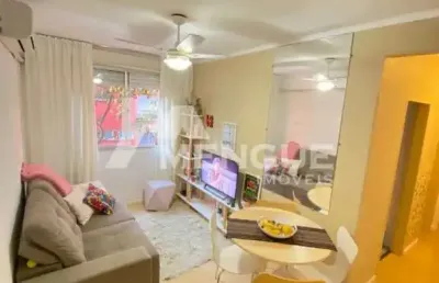 Apartamento com 1 quarto à venda na rua tenente ary tarrago, 2000, jardim itu sabará, porto alegre por r$ 145.000