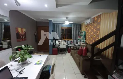 Casa com 3 quartos à venda na rua carlos de brito velho, 133, parque santa fé, porto alegre por r$ 530.000