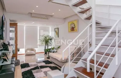Cobertura com 4 quartos à venda na travessa borneo, 95, jardim lindóia, porto alegre por r$ 1.099.000
