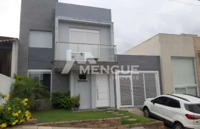 Casa em condomínio fechado com 3 quartos à venda na rua donario neves da silveira, 100, mário quintana, porto alegre por r$ 960.000