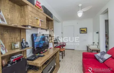 Apartamento com 2 quartos à venda na rua tenente ary tarrago, 2080, jardim itu sabará, porto alegre por r$ 320.000