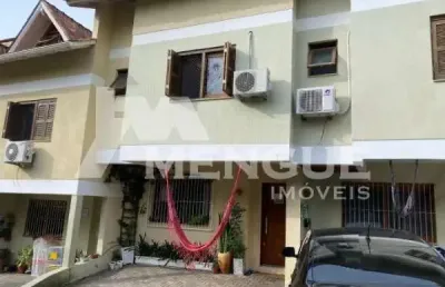 Casa em condomínio fechado com 3 quartos à venda na rua monte flor, 276, jardim floresta, porto alegre por r$ 525.000