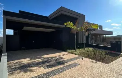 Casa em condomínio fechado com 3 quartos à venda no condomínio quinta da boa vista, ribeirão preto  por r$ 1.350.000