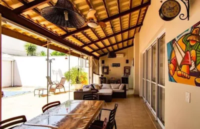 Casa em condomínio fechado com 5 quartos à venda em bonfim paulista, ribeirão preto  por r$ 1.750.000
