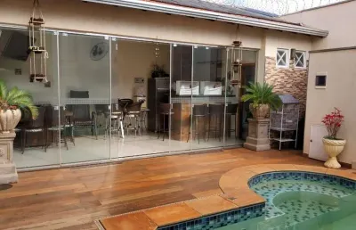 Casa com 3 quartos à venda no residencial e comercial palmares, ribeirão preto  por r$ 742.000