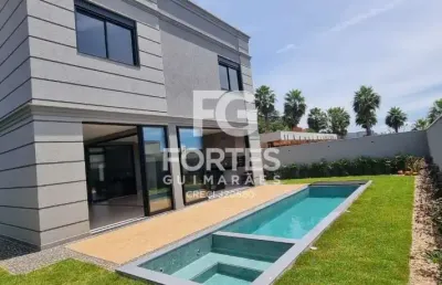 Casa em condomínio fechado com 4 quartos à venda no residencial e empresarial alphaville, ribeirão preto  por r$ 3.290.000