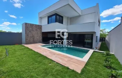 Casa em condomínio fechado com 3 quartos à venda no residencial e empresarial alphaville, ribeirão preto  por r$ 2.850.000