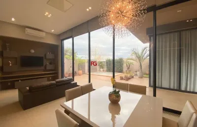Casa em condomínio fechado com 4 quartos à venda no jardim cybelli, ribeirão preto  por r$ 1.790.000