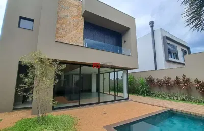 Casa em condomínio fechado com 4 quartos à venda no residencial e empresarial alphaville, ribeirão preto  por r$ 2.890.000