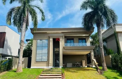 Casa em condomínio fechado com 5 quartos à venda no residencial e empresarial alphaville, ribeirão preto  por r$ 3.725.000