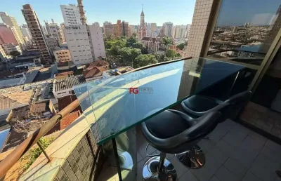 Apartamento com 1 quarto à venda no centro, ribeirão preto  por r$ 215.000