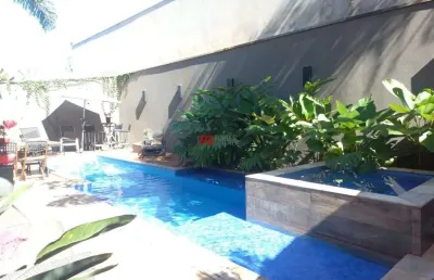 Casa em condomínio fechado com 5 quartos à venda no residencial e empresarial alphaville, ribeirão preto  por r$ 3.300.000