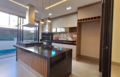 Casa em condomínio fechado com 3 quartos à venda no jardim cybelli, ribeirão preto  por r$ 1.300.000