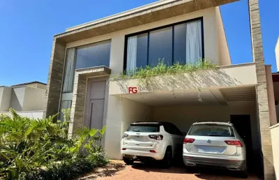 Casa em condomínio fechado com 3 quartos à venda no jardim san marco, ribeirão preto  por r$ 1.590.000