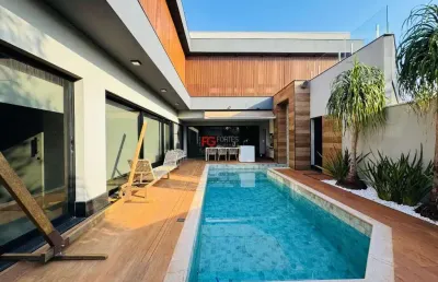Casa em condomínio fechado com 5 quartos à venda no portal da mata, ribeirão preto  por r$ 2.750.000