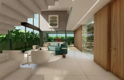 Casa em condomínio fechado com 5 quartos à venda no residencial e empresarial alphaville, ribeirão preto  por r$ 5.250.000