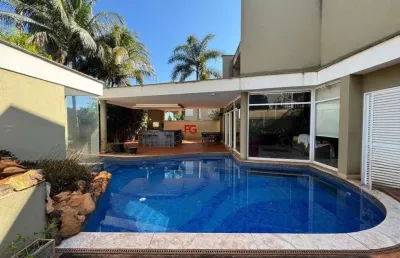 Casa em condomínio fechado com 2 quartos à venda na vila do golf, ribeirão preto  por r$ 3.990.000