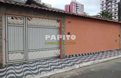 Casa com 3 dorms, guilhermina, praia grande - r$ 1.36 mi, cod: 60012906