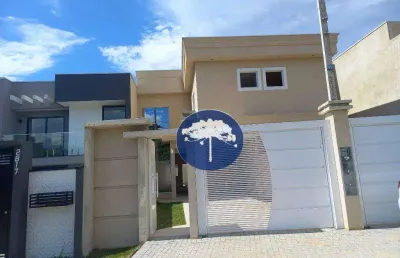 Sobrado com padrão diferenciado no dna rosa em araucária1.300.000 - iguaçu - araucária/pr