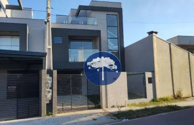 Sobrado com 3 dormitórios à venda, 133 m² por r$ 599.000,00 - costeira - araucária/pr