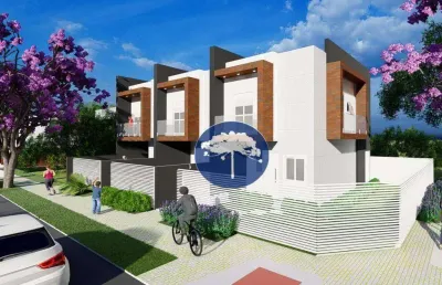 Sobrado com 3 dormitórios à venda, 88 m² por r$ 650.000,00 - xaxim - curitiba/pr