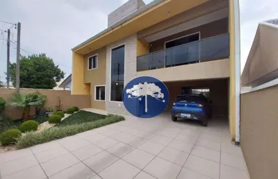 Sobrado com 3 dormitórios à venda, 266 m² por r$ 1.299.000,00 - capela velha - araucária/pr