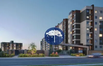 Apartamento com 2 dormitórios à venda, 43 m² por r$ 279.600,00 - campina da barra - araucária/pr