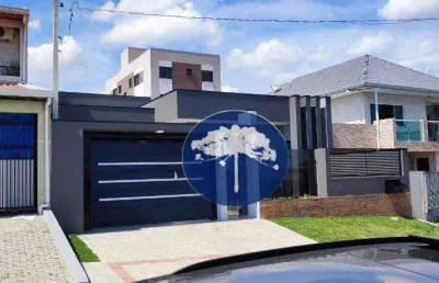 Casa alto padrão 3 suítes  - 200 m² por r$ 1.400.000 - cachoeira - araucária/pr