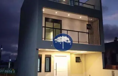 Sobrado no condomínio reserva boulevard, campo de santana, 129m2 em condomínio clube