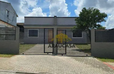 Casa com 2 dormitórios à venda, 51 m² por r$ 395.000,00 - capela velha - araucária/pr