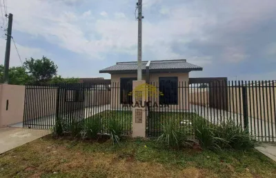 Casa 3 quartos sendo 1 suitedormitórios - 69 m²  r$ 440.000 - campina da barra - araucária/pr