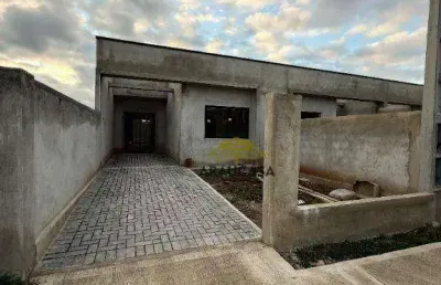 Casa com 3 dormitórios à venda, 64 m² por r$ 405.900,00 - capela velha - araucária/pr