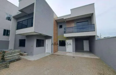 Sobrado com 3 dormitórios à venda, 120 m² por r$ 900.000,00 - tindiquera - araucária/pr
